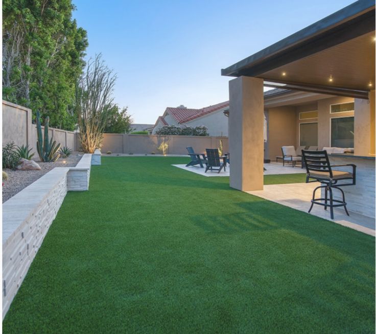 Backyard turf installation Buckeye AZ